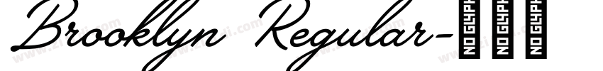 Brooklyn Regular字体转换